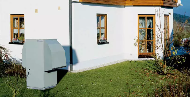 Dimplex Luft-Wärmepumpe: Das Außengerät