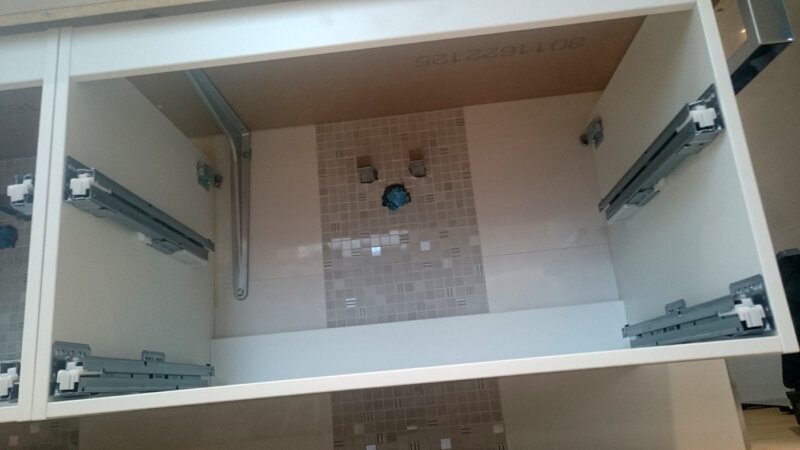 Badezimmer Unterschrank montieren