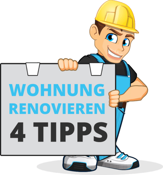 Wohnung renovieren - 4 Tipps