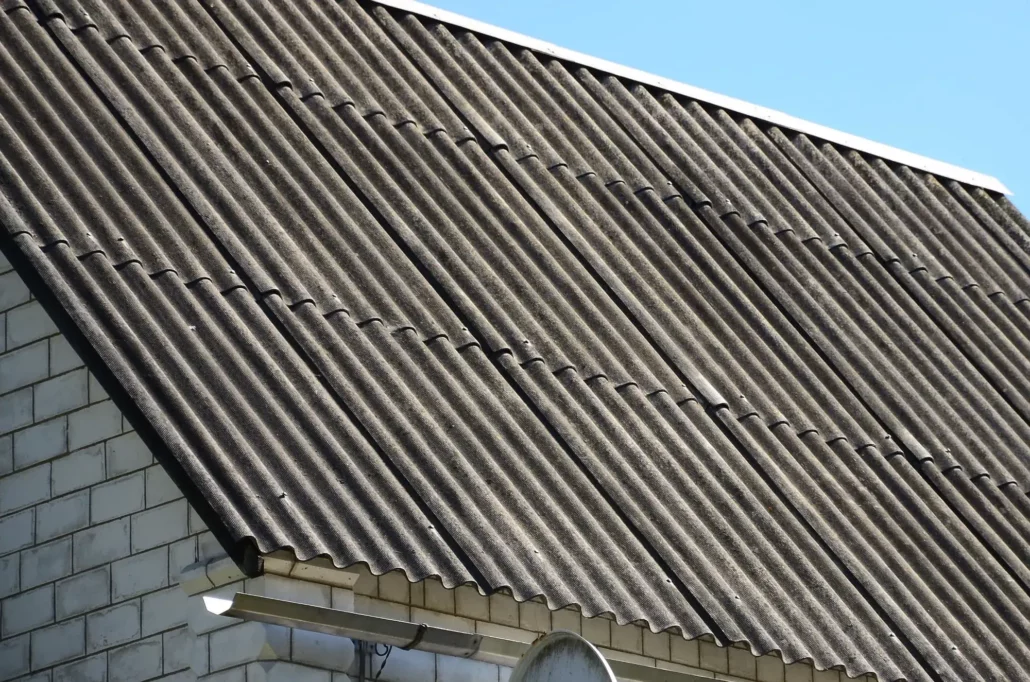Asbest Dach erkennen